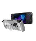 For ASUS ROG Ally X TPU Transparent Protective Case with Holder
