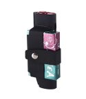 For IQOS ILUMA i ONE Electronic Cigarette Three-star Pattern Portable PU Storage Bag(Black)
