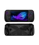For ASUS ROG Ally X Game Console TPU Protective Case with Stand(Black)
