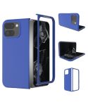 For Google Pixel 9 Pro Fold Skin Feel PC Phone Case(Deep Blue)