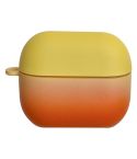 For Samsung Galaxy Buds3 / 3 Pro PC Gradient Frosted Earphone Protective Case(Gradient Yellow)