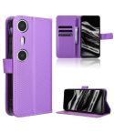 For XReal Beam Pro Diamond Texture Leather Phone Case(Purple)