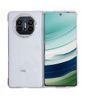 For Huawei Mate X5 Precision Hole Integrated PC Clean Shockproof Phone Case(Transparent)