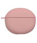 For Honor Earbuds X7 Solid Color Hard PC Frosted Bluetooth Earphone Protective Case(Pink)