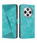 For Redmi 14C 4G Dream Triangle Leather Phone Case(Green)