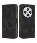 For Redmi 14C 4G Dream Triangle Leather Phone Case(Black)