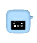 For JBL Tour Pro 3 Silicone Wireless Earphone Protective Case(Light Blue)