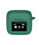 For JBL Tour Pro 3 Silicone Wireless Earphone Protective Case(Deep Green)