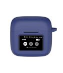 For JBL Tour Pro 3 Silicone Wireless Earphone Protective Case(Dark Blue)