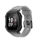 For Huami Amazfit Ares 1908 Silicone Watch Band(Grey)