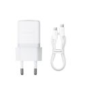 Baseus PD30W USB-C / Type-C Fast Charger With 1m Type-C Cable, Plug Type:EU Plug(White)
