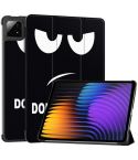 For Xiaomi Pad 7 / 7 Pro Custer Painted 3-Fold Stand Leather Smart Tablet Case(Big Eye ME)