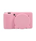 For Ricoh GR III Soft Silicone Protective Case(Pink)