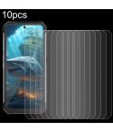 For UNIHERTZ Shark 5G 10pcs 3D 0.3mm Fine Hole High Aluminum Tempered Glass Film
