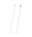 For Redmi Smart Pen 2pcs/Set Transparent Jelly Series Stylus Pen Silicone Protective Cover(White)