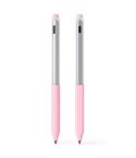 For Lenovo Gen3 Stylus Pen 2pcs/Set Jelly Series Stylus Pen Silicone Protective Cover(Cherry Pink)