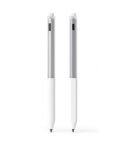 For Lenovo Gen3 Stylus Pen 2pcs/Set Jelly Series Stylus Pen Silicone Protective Cover(White)