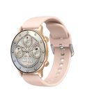 CY19 1.32 inch AMOLED Screen Silicone Strap Smart Watch, Blood Oxygen/Blood Pressure/Heart Rate(Pink)