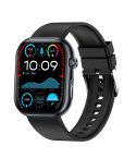 ET587 1.95 inch AMOLED Screen Smart Watch, ECG Electrocardiogram/Blood Sugar Monitoring(Black)
