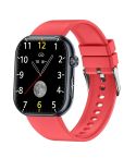 ET587 1.95 inch AMOLED Screen Smart Watch, ECG Electrocardiogram/Blood Sugar Monitoring(Red)