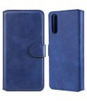 For Sony Xperia 10 II Classic Calf Texture PU + TPU Horizontal Flip Leather Case, with Holder & Card Slots & Wallet(Blue)