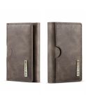 DG.MING M6 Series 3-Fold Multi Card Wallet(Coffee)