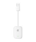 USB Interface Wired to Wireless Car CarPlay Adapter(White)
