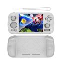For ANBERNIC RG406H Silicone Game Console Protective Case(White)