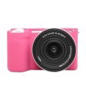 For Sony ZV-E10 II / ZV-E10M2 Litchi Texture Soft Silicone Protective Case(Rose Red)