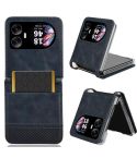 For Blackview Hero 10 Retro Texture Leather Phone Case(Blue)