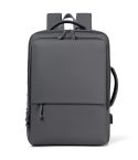 P960 Large Capacity Water Resistant Fashionable Backpack(Dark Grey)