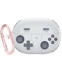 For Huawei Freebuds Pro 3 / Pro 4 Retro Game Console Style Silicone Earbuds Case(Light Grey)