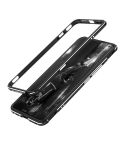 For Vivo iQOO 3 Aluminum Alloy Shockproof Protective Bumper Frame(Black)