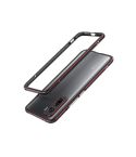 For Vivo iQOO 5 & 5 Pro Aluminum Alloy Shockproof Protective Bumper Frame(Black Red)