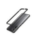 For Vivo iQOO 5 & 5 Pro Aluminum Alloy Shockproof Protective Bumper Frame(Black Silver)