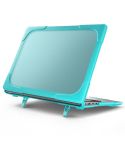 For Microsoft Surface Laptop 7 13.8 inch TPU + PC Two-color Anti-fall Laptop Protective Case(Light Blue)