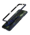 For Vivo iQOO Neo3 5G Aluminum Alloy Shockproof Protective Bumper Frame(Black Blue)