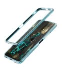 For Vivo iQOO Neo3 5G Aluminum Alloy Shockproof Protective Bumper Frame(Light Blue)