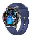 H9 1.43 inch Silicone Strap ECG Smart Watch Supports Bluetooth Calls/Smart Voice Assistant(Blue)