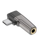 USB-C / Type-C to 3.5mm Mini Audio Adapter Converter(Light Grey)