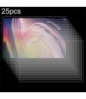 For DEERTIME E15 / E6 / E9 10.1 25pcs 9H 0.3mm Explosion-proof Tempered Glass Film