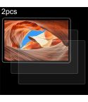 For Colorroom Tablet C5 11 2pcs 9H 0.3mm Explosion-proof Tempered Glass Film