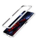 For OPPO Realme X50 5G Aluminum Alloy Shockproof Protective Bumper Frame(Silver)