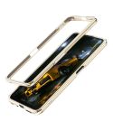 For OPPO Realme X50 5G Aluminum Alloy Shockproof Protective Bumper Frame(Gold)