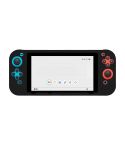 For Nintendo Switch Game Console Solid Color Silicone Full Protective Case(Black)