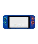For Nintendo Switch Game Console Solid Color Silicone Full Protective Case(Blue)