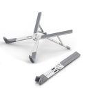 LS-001 Portable Folding Laptop Heightening Heat Dissipation Holder(Silver)