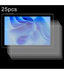 For ATMPC A10 10.1 inch 25pcs 9H 0.3mm Explosion-proof Tempered Glass Film