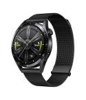 Kalebol 20mm Universal Loop Double Magnetic Buckle Milanese Strap(Black)