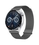 Kalebol 20mm Universal Loop Double Magnetic Buckle Milanese Strap(Graphite Grey)